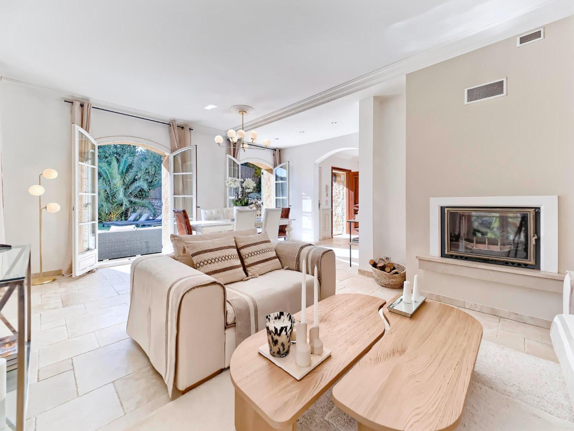 Bastide D'Architecte En Pierre Villa Cagnes-sur-Mer Exteriör bild