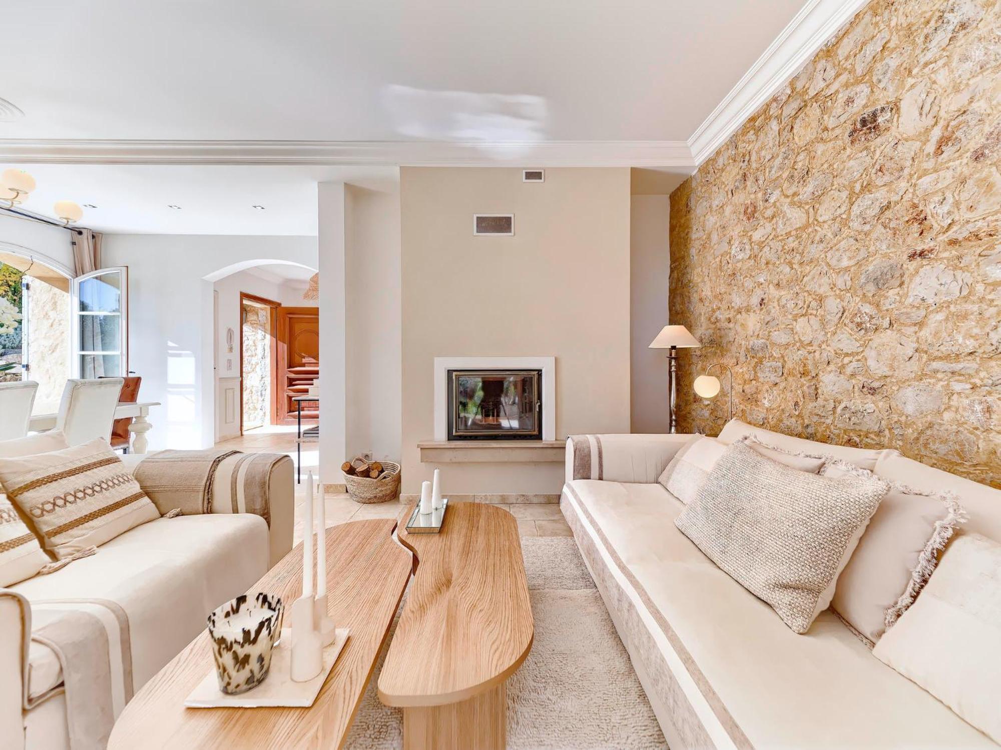 Bastide D'Architecte En Pierre Villa Cagnes-sur-Mer Exteriör bild
