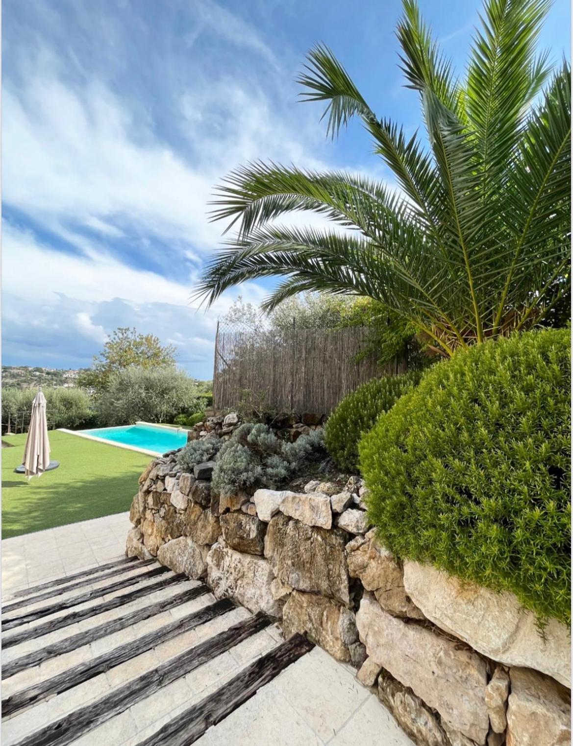 Bastide D'Architecte En Pierre Villa Cagnes-sur-Mer Exteriör bild